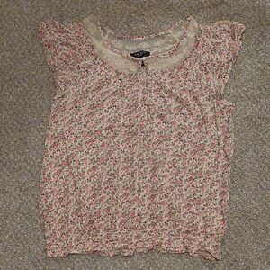 Nine West Floral Blouse